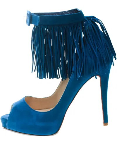 Pre-owned Christian Louboutin 120mm Tina Pumps