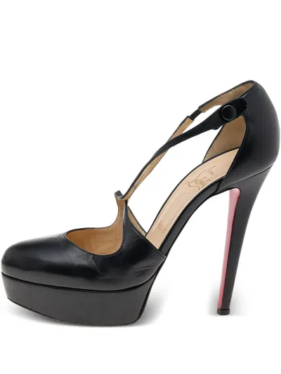 Pre-owned Christian Louboutin 130mm Leather Pumps