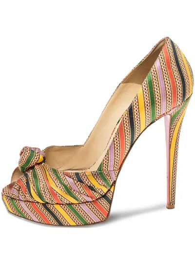 Pre-owned Christian Louboutin 140mm Greissimo Pumps