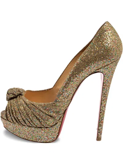 Pre-owned Christian Louboutin 145mm Jenny Pumps