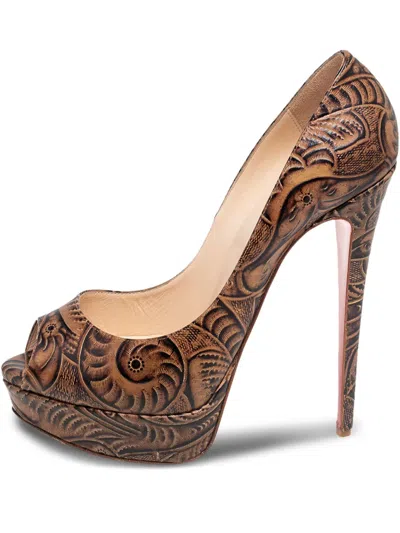 Pre-owned Christian Louboutin 150mm Altadama Pumps