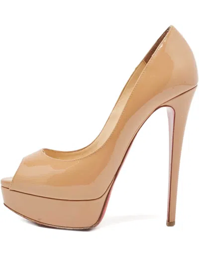 Pre-owned Christian Louboutin 150mm Leather Heeled Pumps