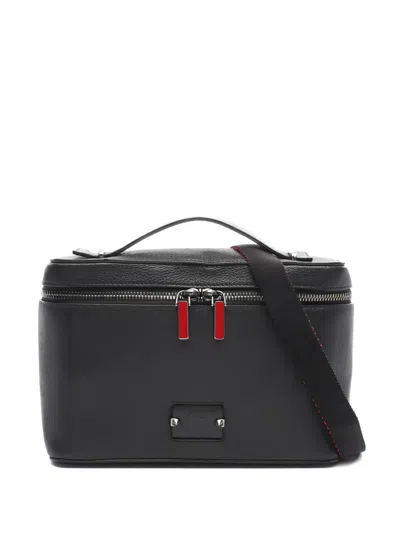 Pre-owned Christian Louboutin 2000s Kipi Pouch Handbag In Black
