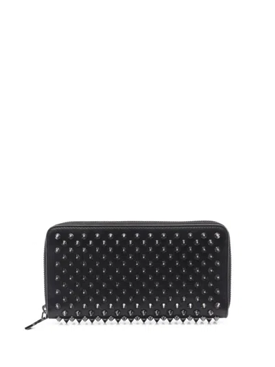 Pre-owned Christian Louboutin 2000s Spike Studs Long Wallet