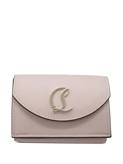 Pre-owned Christian Louboutin 2020s Loubi54 Wallet In Pink