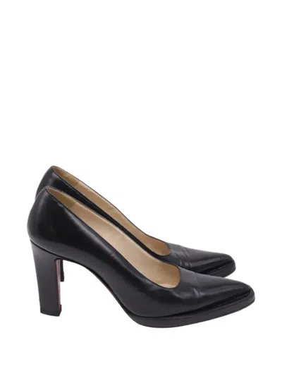 Pre-owned Christian Louboutin 2020s Pointed-toe Platform Pumps In Black