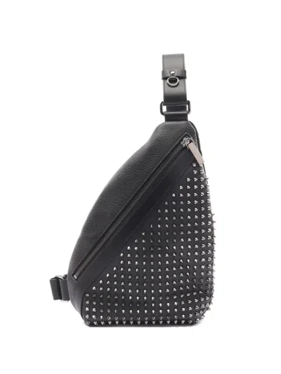 Pre-owned Christian Louboutin 2021 Funky Messenger Bag In Black
