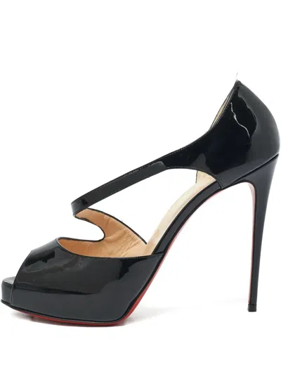 Pre-owned Christian Louboutin 2024 115mm Catchy Pumps In Black