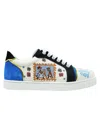 CHRISTIAN LOUBOUTIN CHRISTIAN LOUBOUTIN 3220060 CMA3 MULTI LEATHER OLONA BRODEE VIEIRA SNEAKERS