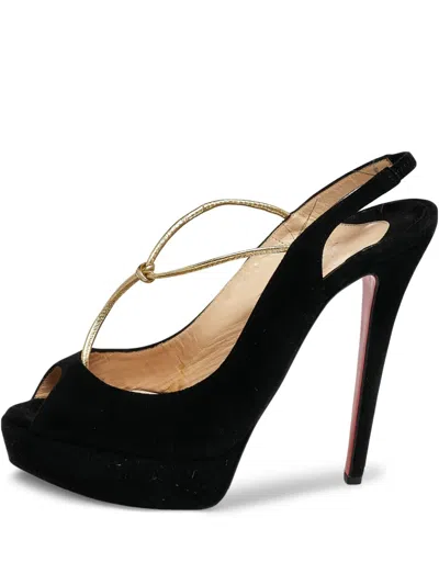 Pre-owned Christian Louboutin 495422 Black
