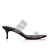 Christian Louboutin 55mm Just Nothing Sandals In Black