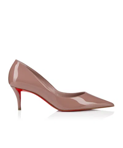 Christian Louboutin 60 Mm Pumps - Patent Calf Leather - Vintage Rose - Women In Pink