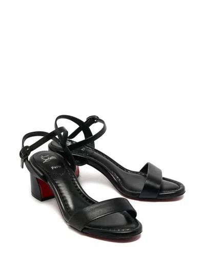 Pre-owned Christian Louboutin 60mm Leather Sandals
