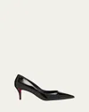 Christian Louboutin 60mm Miss Z Patent Pumps In Black