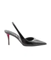 Christian Louboutin Posticha Pointed Toe Slingback Pumps In Black