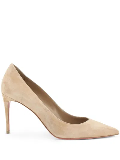 Christian Louboutin 85mm Kate Pumps In Brown
