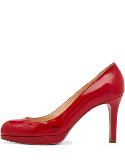 Pre-owned Christian Louboutin 90mm Leather Pumps
