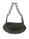 Christian Louboutin Nappa Leather Chain-link Shoulder Bag Studs