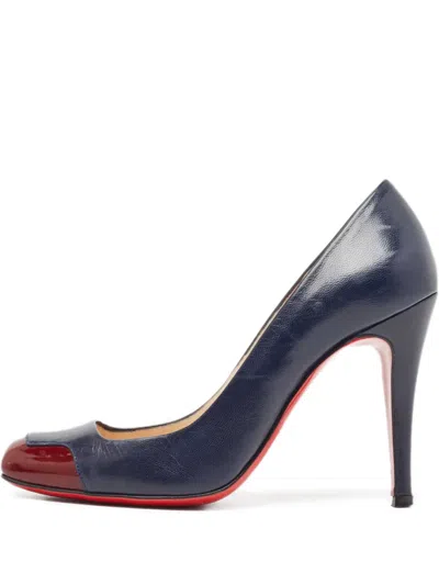 Pre-owned Christian Louboutin 95mm Lady Grant Pumps