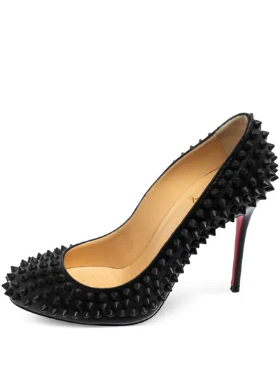 Pre-owned Christian Louboutin 95mm Spike-embellished Pumps
