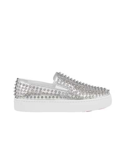 CHRISTIAN LOUBOUTIN CHRISTIAN LOUBOUTIN SPIKEBOAT SLIP-ON SNEAKERS