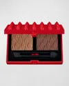 Christian Louboutin Abracadabra Le Duo Eyeshadow Palette In Amaretta Brown