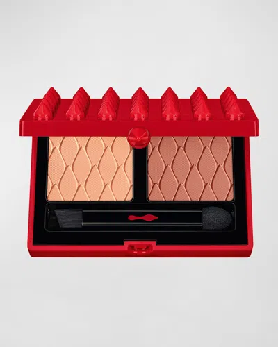 Christian Louboutin Abracadabra Eyeshadow Duo Palette In Cool Nudes Chick