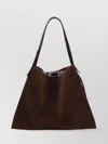 Christian Louboutin Adjustable Strap Suede Tote Bag