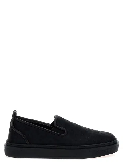 Christian Louboutin Adolon Boat Trainers In Black