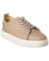 Christian Louboutin Rantulow Suede Sneakers In Grey