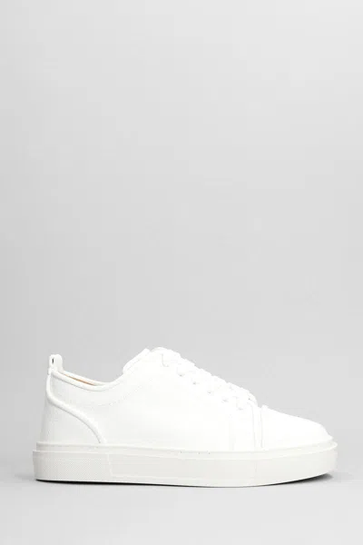 Christian Louboutin Adolon Junior Sneakers In White