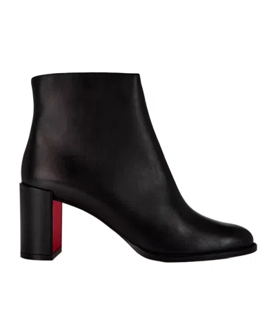 Christian Louboutin Adoxa Leather Boots In Blue