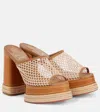 Christian Louboutin Almeja 130 Platform Mules