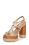 Christian Louboutin Almeja 130 Mm Espadrilles In Lionne/terra