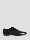 Christian Louboutin Greggo Leather Oxford Shoes In Black