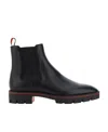 Christian Louboutin Mens Black Melon Flat Calf Black 9 In Black