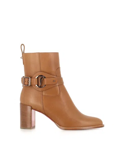 Christian Louboutin Ankle Boot Dianouchette 70 In Brown