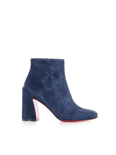 Christian Louboutin Ankle Boot Turela 85 In Blue