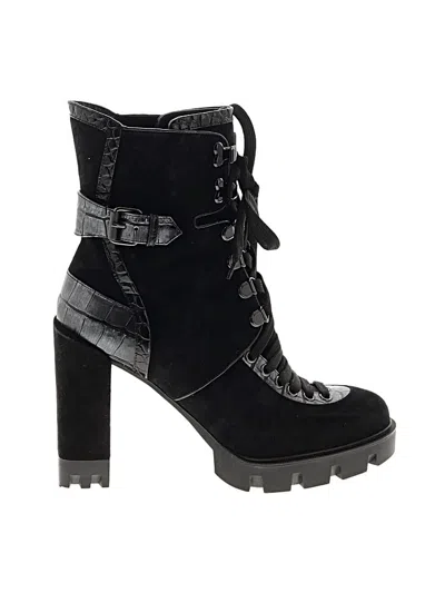 Pre-owned Christian Louboutin Ankle Boots In Black