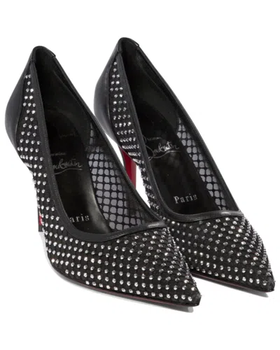 Christian Louboutin Apostropha Mesh Strass Pump