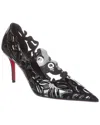 Christian Louboutin Apostropha Petunia 80 Pvc & Patent Pump