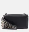 Christian Louboutin Artemis Spiked Leather Crossbody Bag In Black