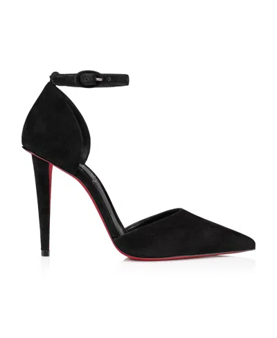 Christian Louboutin Astrida Bride 100mm Pumps In Black