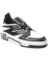 Christian Louboutin Astroflash Leather And Textile Sneakers