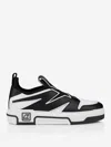 Christian Louboutin Astroflash Leather And Textile Sneakers