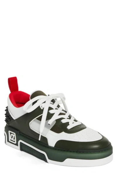 CHRISTIAN LOUBOUTIN CHRISTIAN LOUBOUTIN ASTROLOUBI FLAT LOW TOP SNEAKER