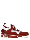 Christian Louboutin Astroloubi Flat Sneakers In Red