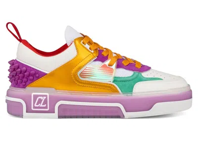 Pre-owned Christian Louboutin Astroloubi Flat (women's) Sneakers In Kismet/supernova