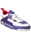 Christian Louboutin Low Top Sneakers In Calf Leather In White