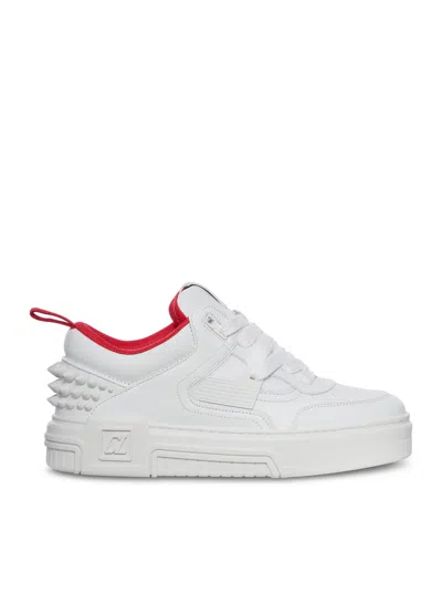 Christian Louboutin Astroloubi Sneakers Platform Sole Studs In White
